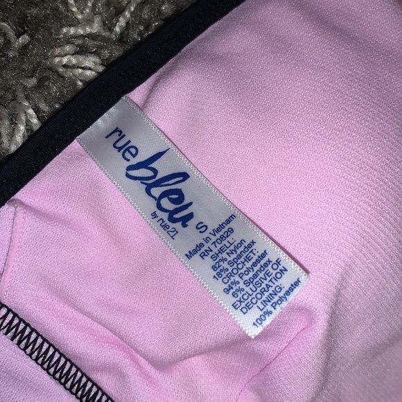 Rue21 Swim Suit Top Size Small - Picture 3 of 3